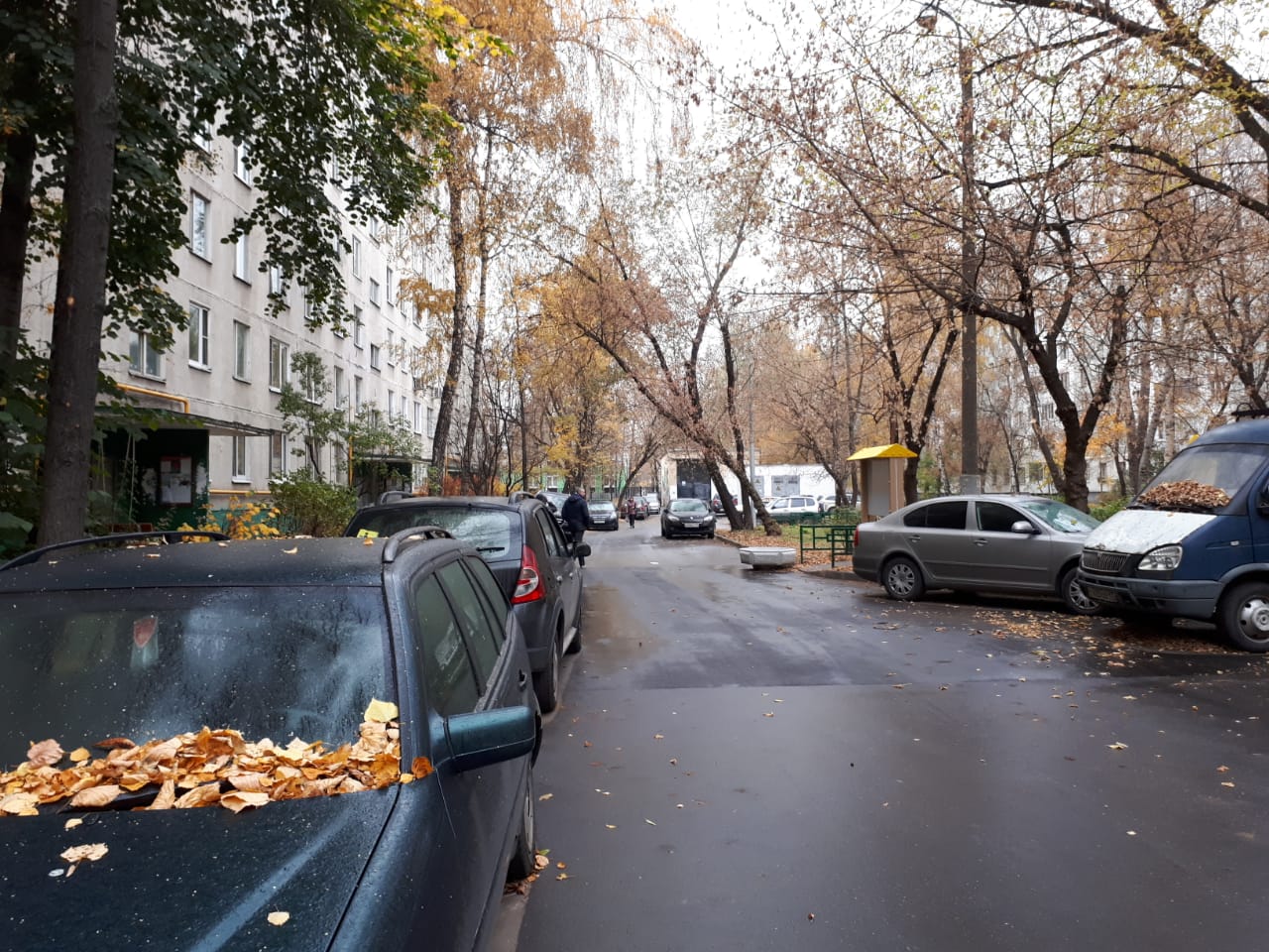 г. Москва, ул. Полбина, д. 20-придомовая территория