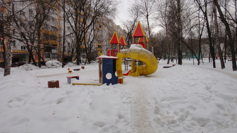 г. Москва, ул. Полбина, д. 60-придомовая территория