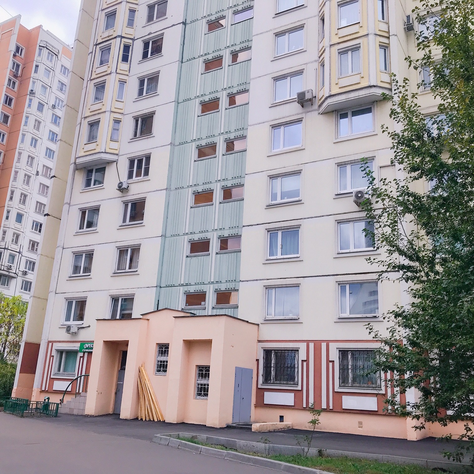 г. Москва, ул. Полины Осипенко, д. 18, к. 2-фасад здания