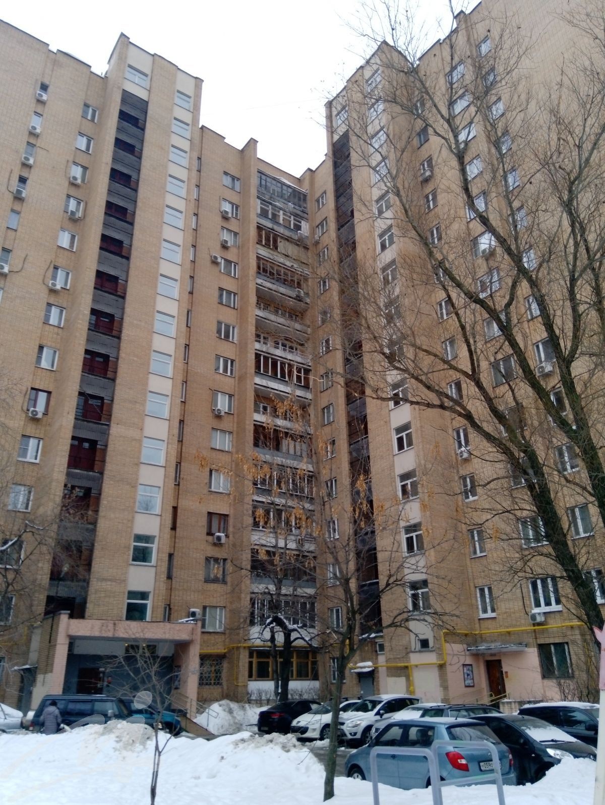 г. Москва, ул. Просторная, д. 14, к. 1-фасад здания