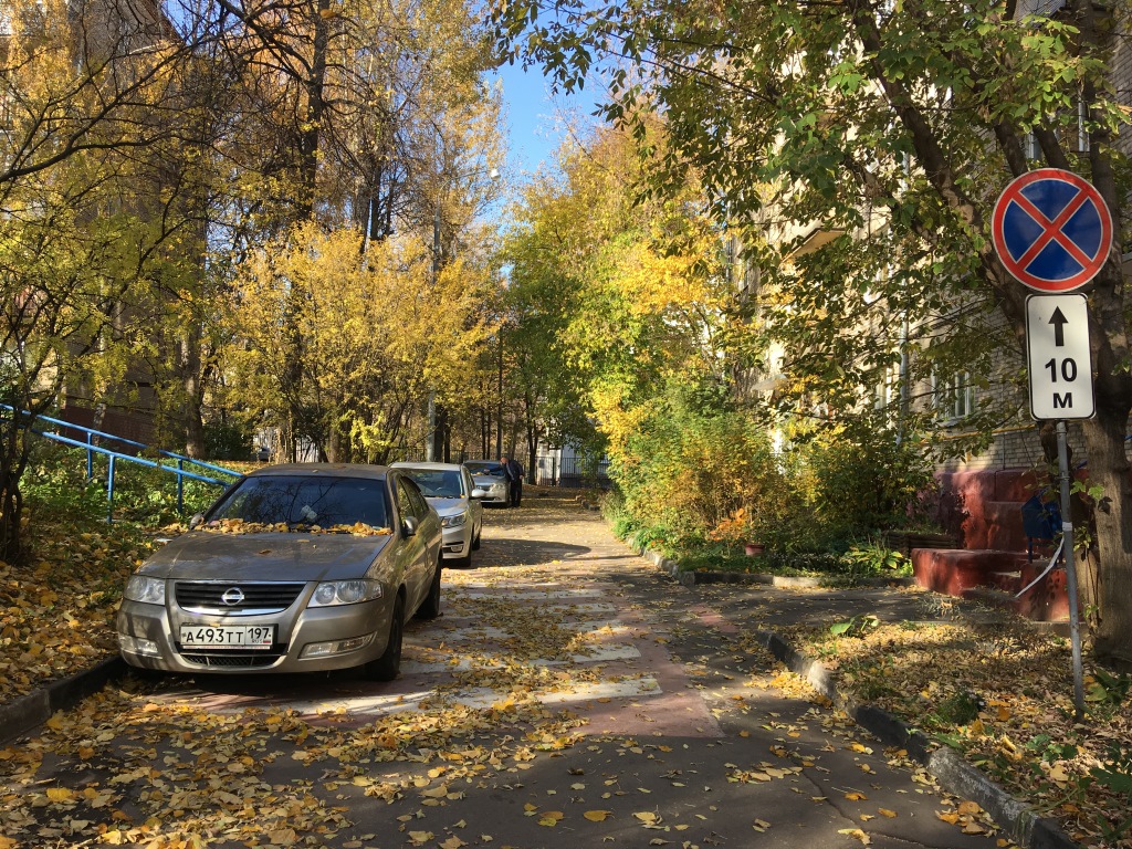 г. Москва, ул. Ремизова, д. 8-придомовая территория