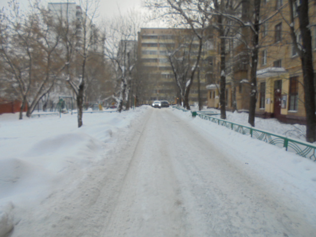 г. Москва, ул. Рогова, д. 22-придомовая территория