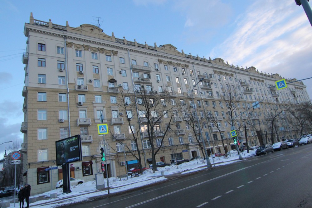 г. Москва, наб. Саввинская, д. 3-фасад здания