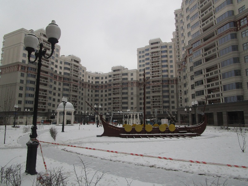 г. Москва, ул. Серпуховский Вал, д. 21, к. 3-придомовая территория