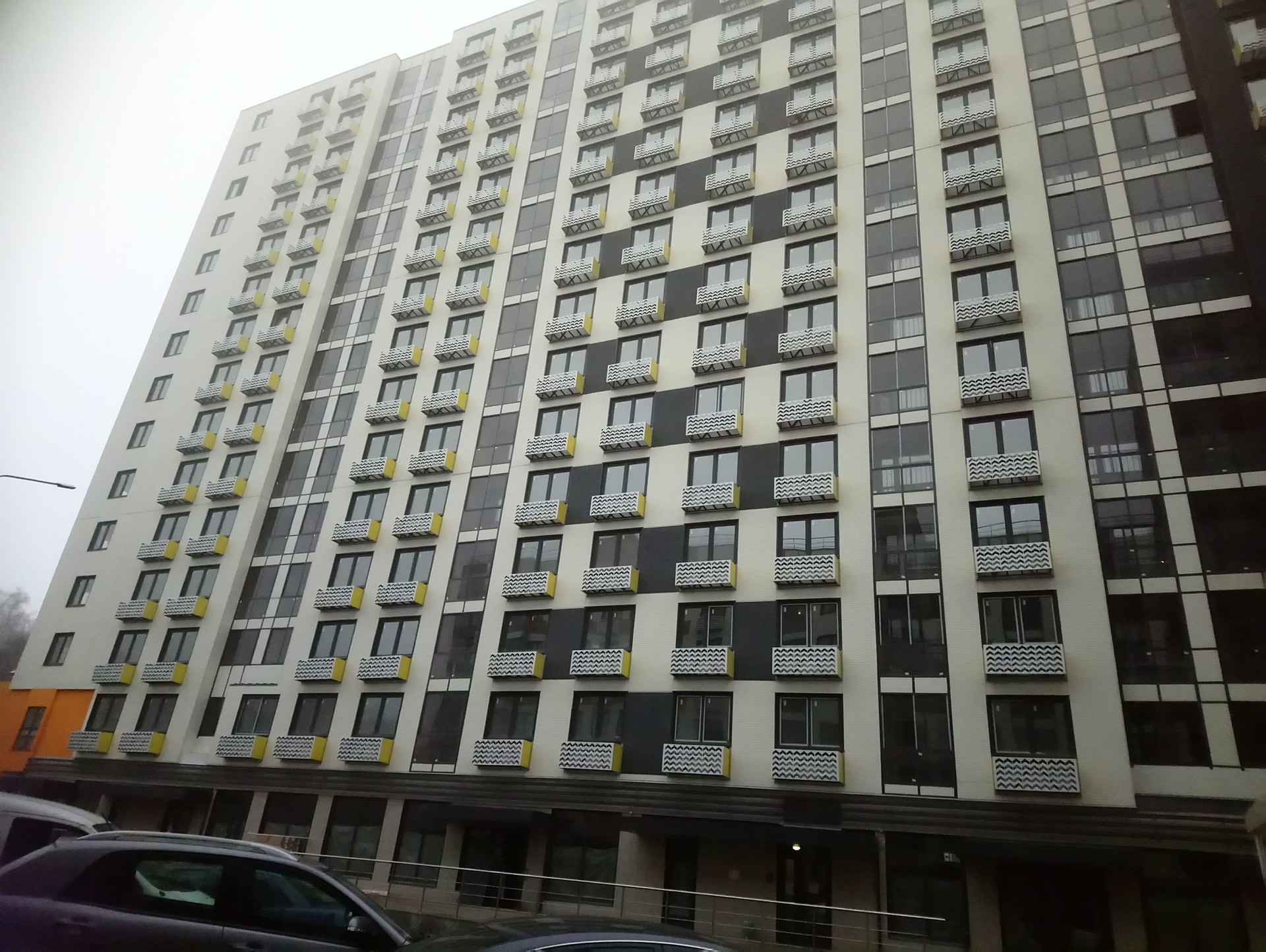 г. Москва, п. Сосенское, ул. Василия Ощепкова, д. 2-фасад здания