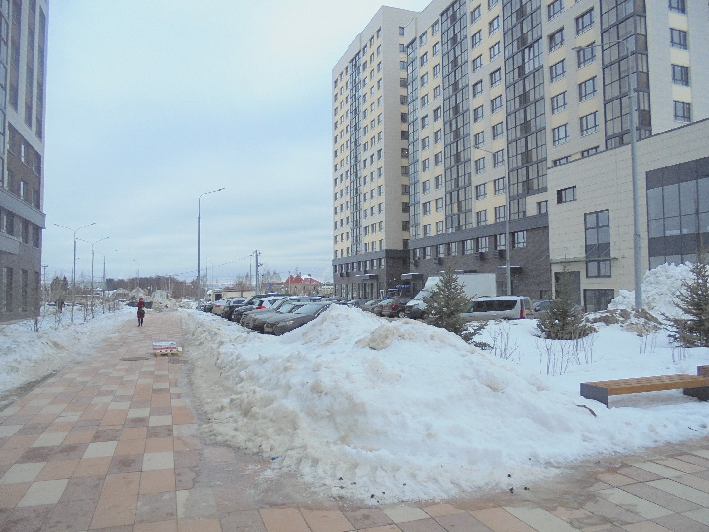 г. Москва, п. Сосенское, б-р. Веласкеса, д. 1, к. 2-придомовая территория