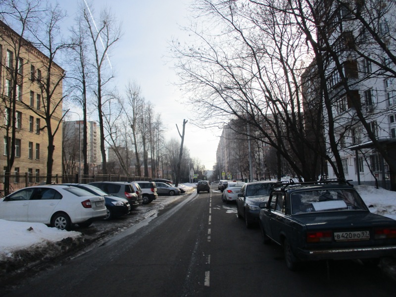 г. Москва, ул. Софьи Ковалевской, д. 18-придомовая территория