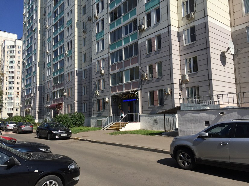 г. Москва, ул. Сходненская, д. 6, к. 1-фасад здания