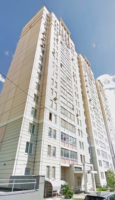 г. Москва, ул. Сходненская, д. 14-фасад здания