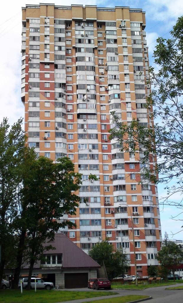 г. Москва, ул. Удальцова, д. 3, к. 14-фасад здания