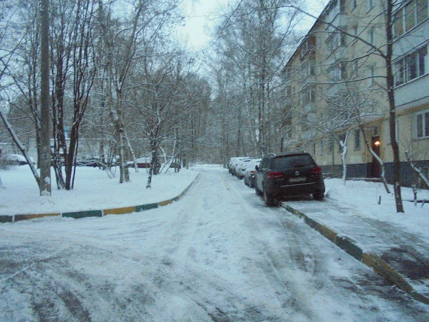 г. Москва, ул. Фабрициуса, д. 46-придомовая территория