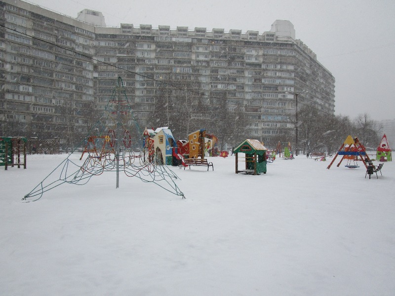 г. Москва, мкр. Чертаново Северное, д. 5, к. А-придомовая территория