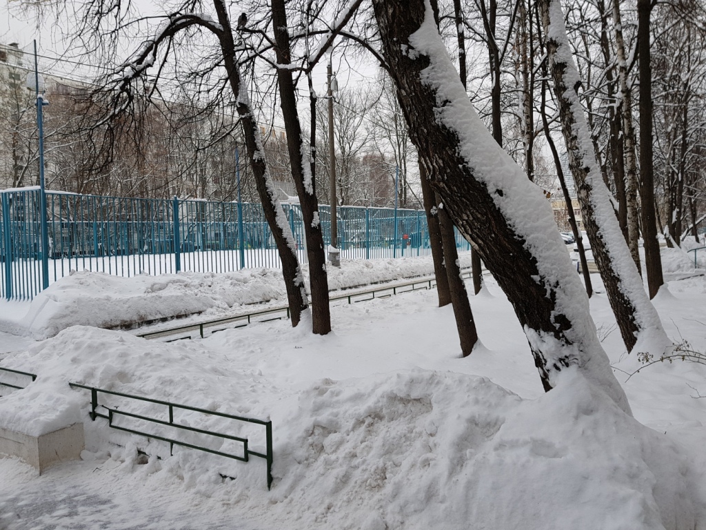 г. Москва, ул. Чертановская, д. 16, к. 1-придомовая территория