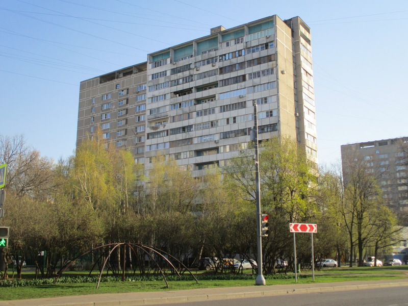 г. Москва, ул. Шипиловская, д. 11, к. 1-фасад здания