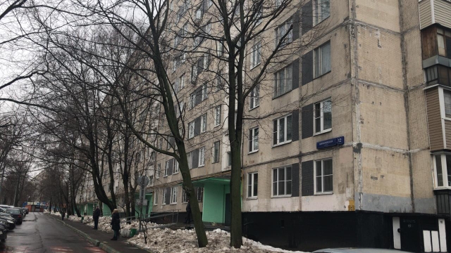 г. Москва, ул. Шипиловская, д. 12-фасад здания