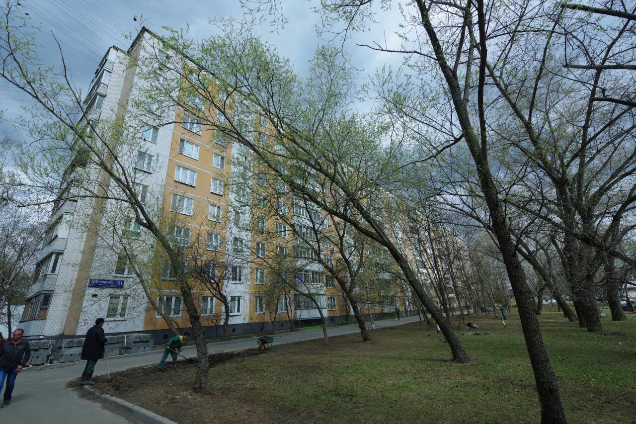 г. Москва, ш. Щелковское, д. 91, к. 1-фасад здания