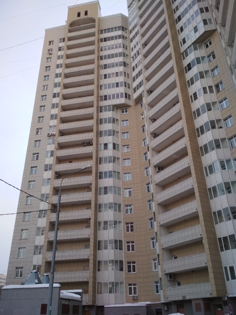 г. Москва, ул. Яблочкова, д. 16-фасад здания