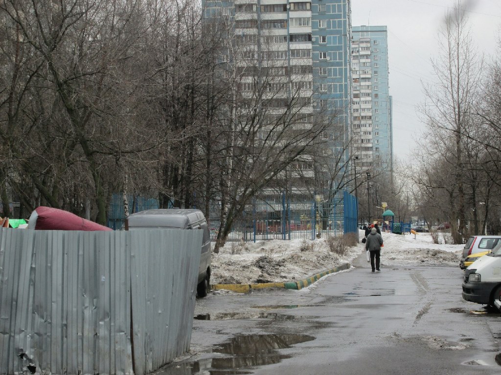 г. Москва, ул. Яблочкова, д. 29А-придомовая территория