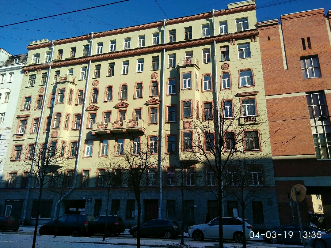г. Санкт-Петербург, линия. 16-я В.О., д. 35, лит. А-фасад здания