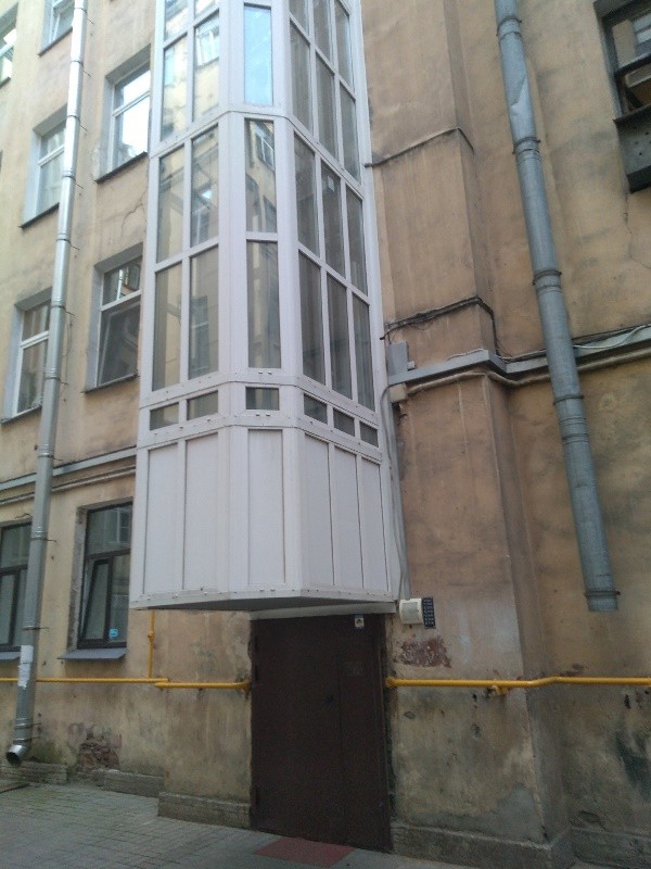 г. Санкт-Петербург, ул. 3-я Советская, д. 7-фасад здания