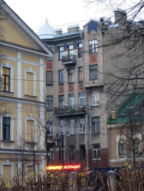 г. Санкт-Петербург, линия. 9-я В.О., д. 58, лит. А-фасад здания