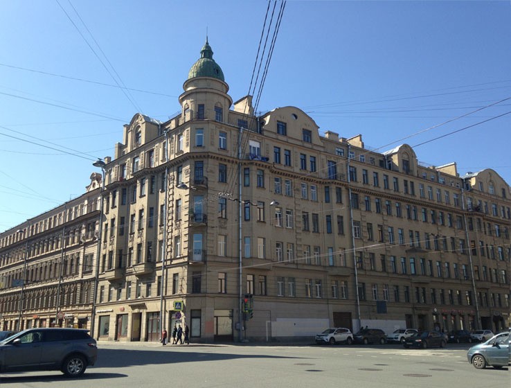 г. Санкт-Петербург, ул. 9-я Советская, д. 9/30-фасад здания