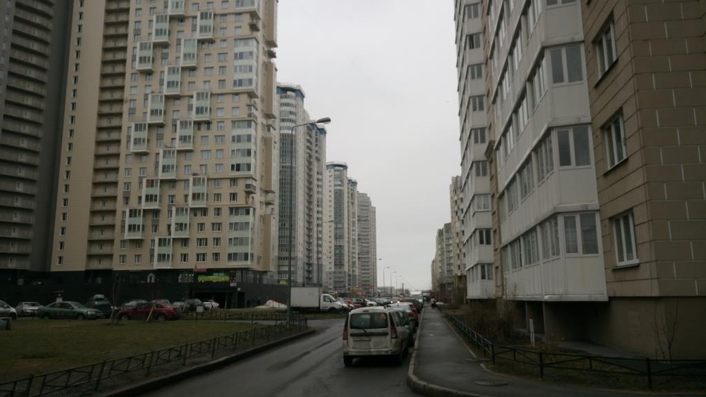 г. Санкт-Петербург, пр-кт. Богатырский, д. 56, к. 3-придомовая территория