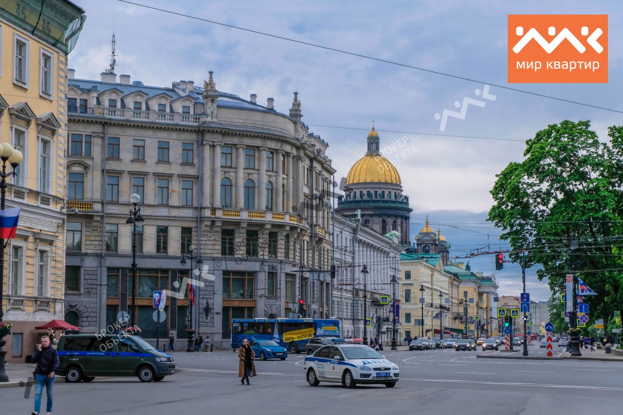 г. Санкт-Петербург, ул. Большая Морская, д. 27, лит. А-фасад здания