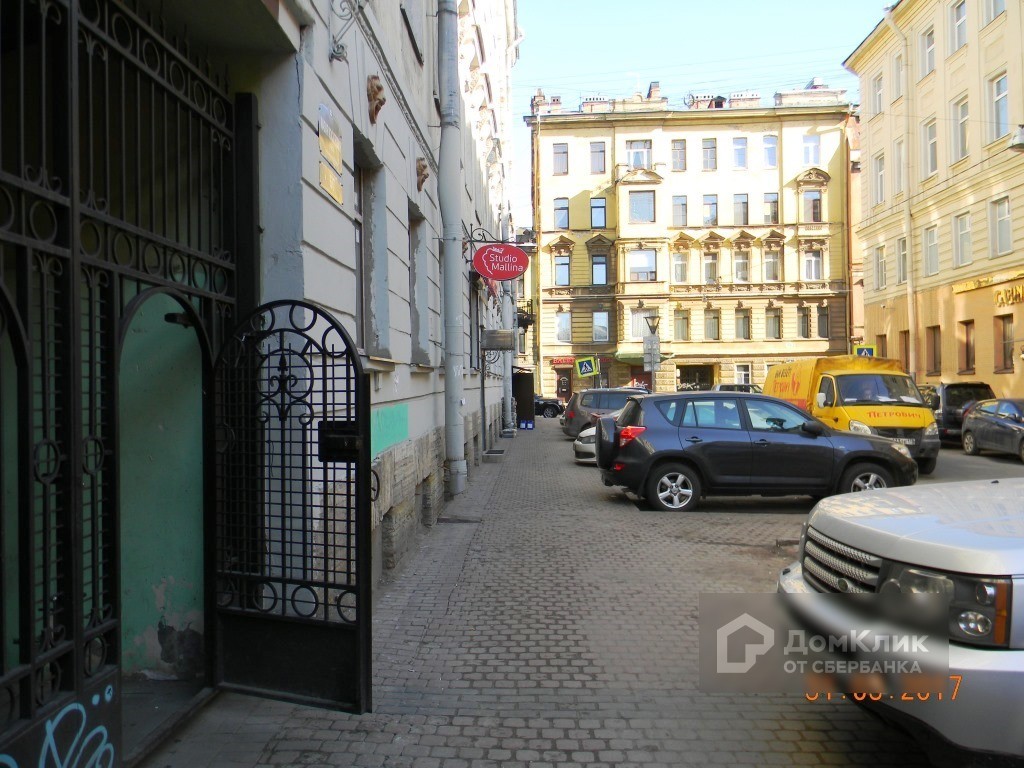 г. Санкт-Петербург, ул. Большая Московская, д. 6, лит. А-придомовая территория