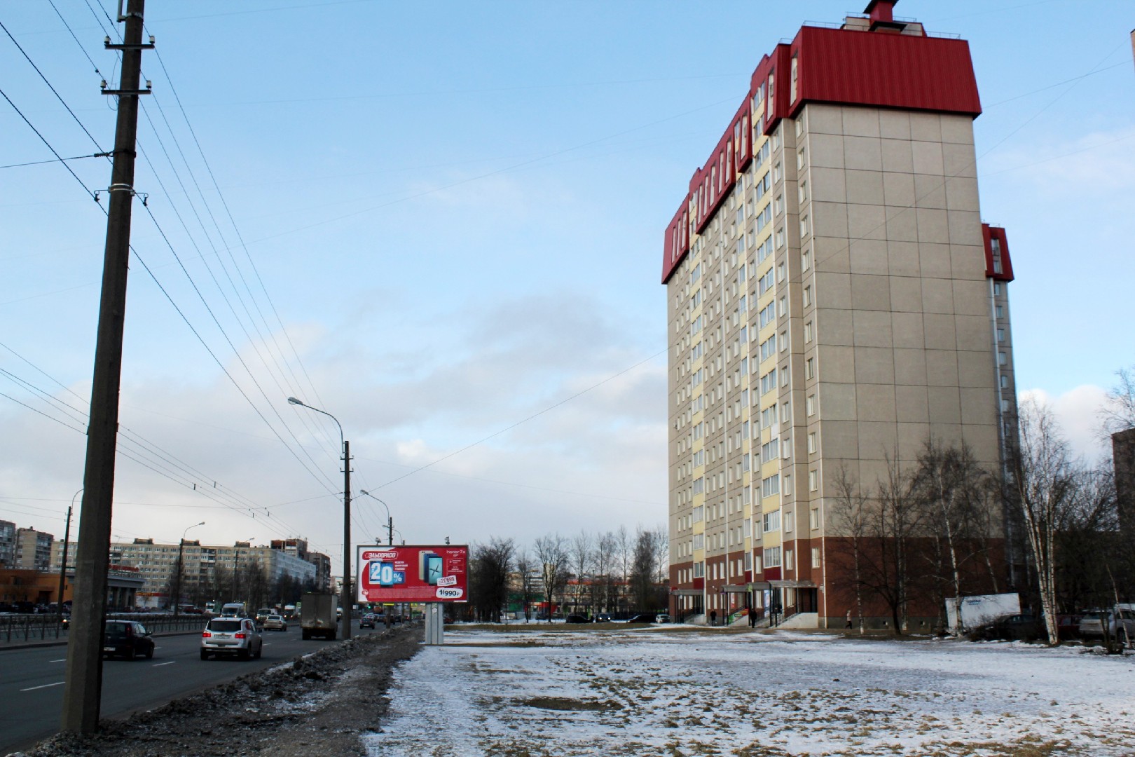 г. Санкт-Петербург, пр-кт. Большевиков, д. 40-придомовая территория