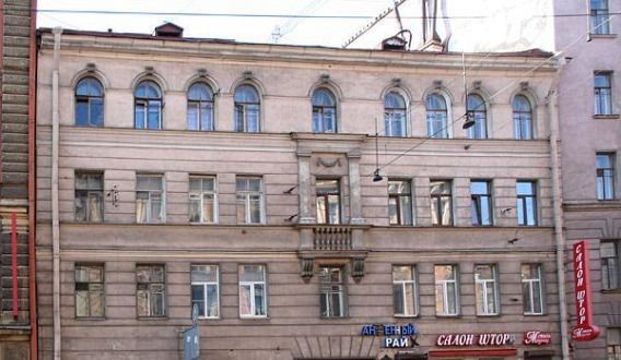 г. Санкт-Петербург, ул. Гороховая, д. 77-фасад здания