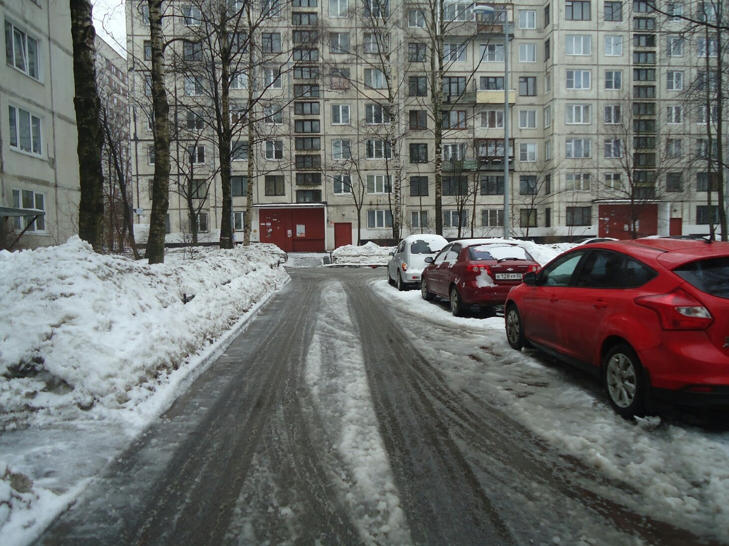 г. Санкт-Петербург, пр-кт. Гражданский, д. 75, к. 3-придомовая территория