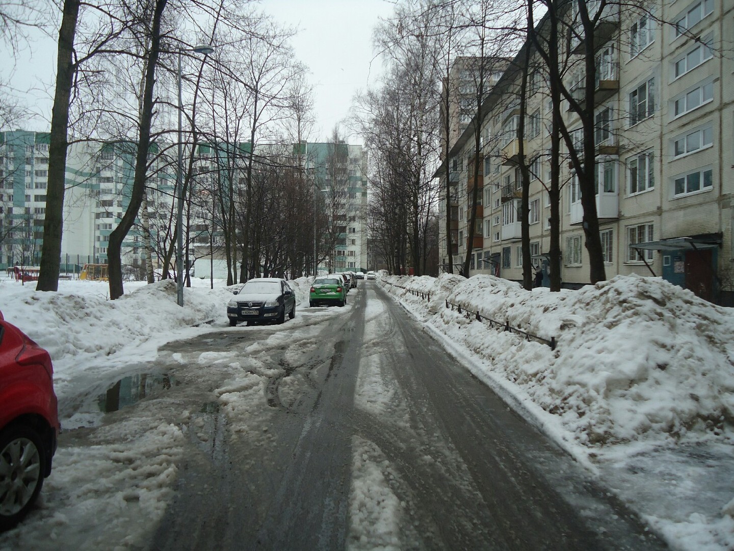 г. Санкт-Петербург, пр-кт. Гражданский, д. 75, к. 3-придомовая территория