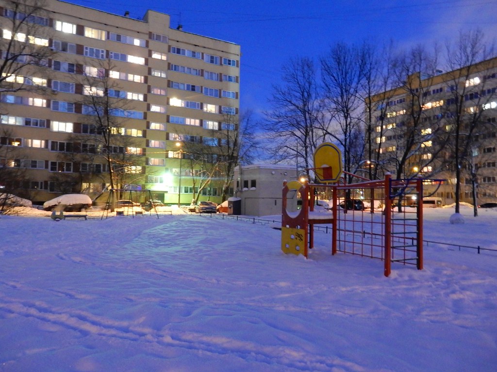 г. Санкт-Петербург, ул. Зины Портновой, д. 21, к. 2, лит. А-придомовая территория