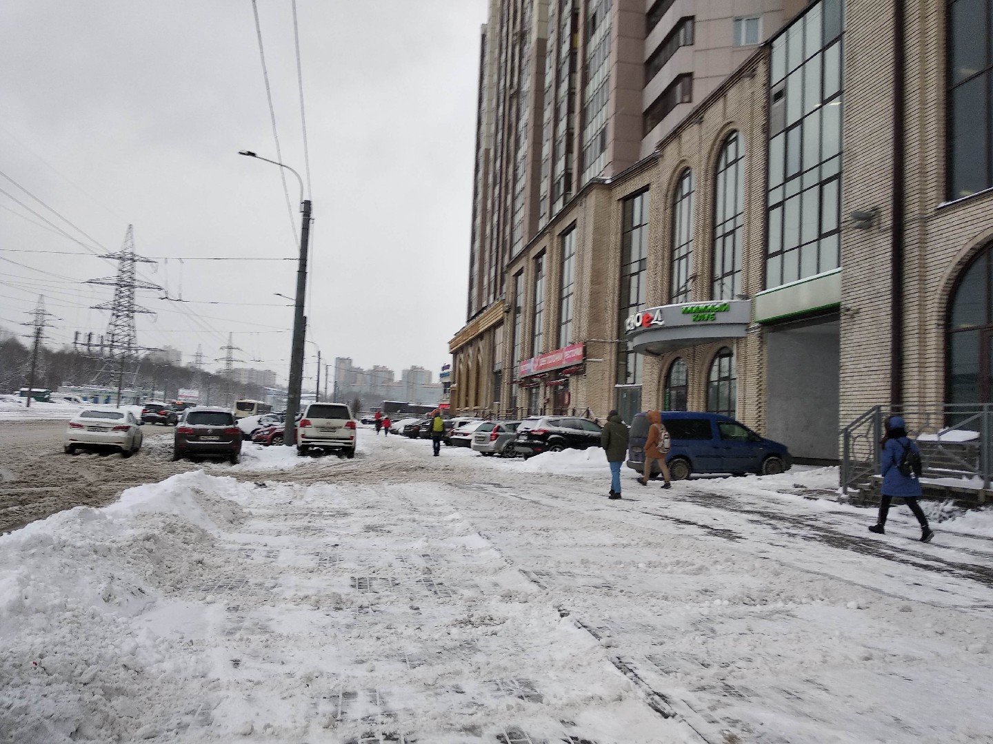 г. Санкт-Петербург, пр-кт. Коломяжский, д. 15, к. 2-придомовая территория