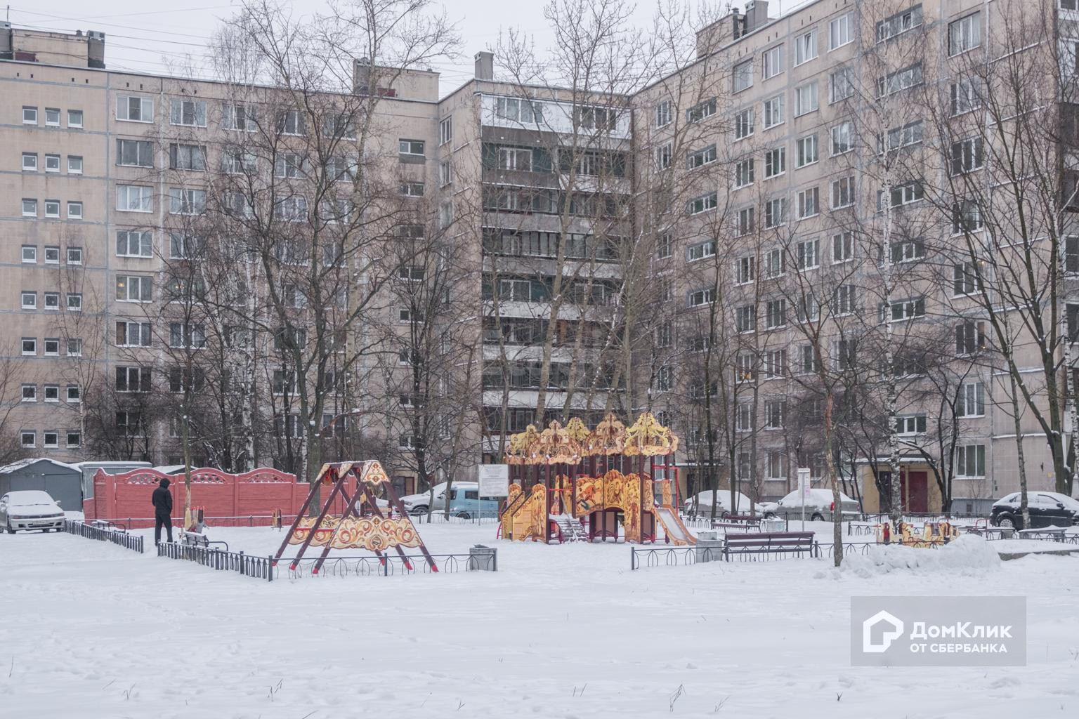 г. Санкт-Петербург, ул. Купчинская, д. 8, к. 1-придомовая территория