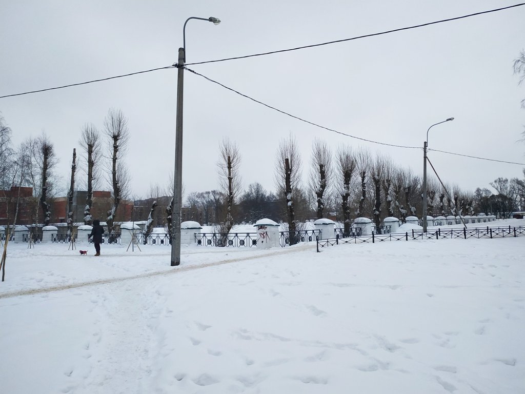 г. Санкт-Петербург, ул. Лени Голикова, д. 108, лит. А-придомовая территория