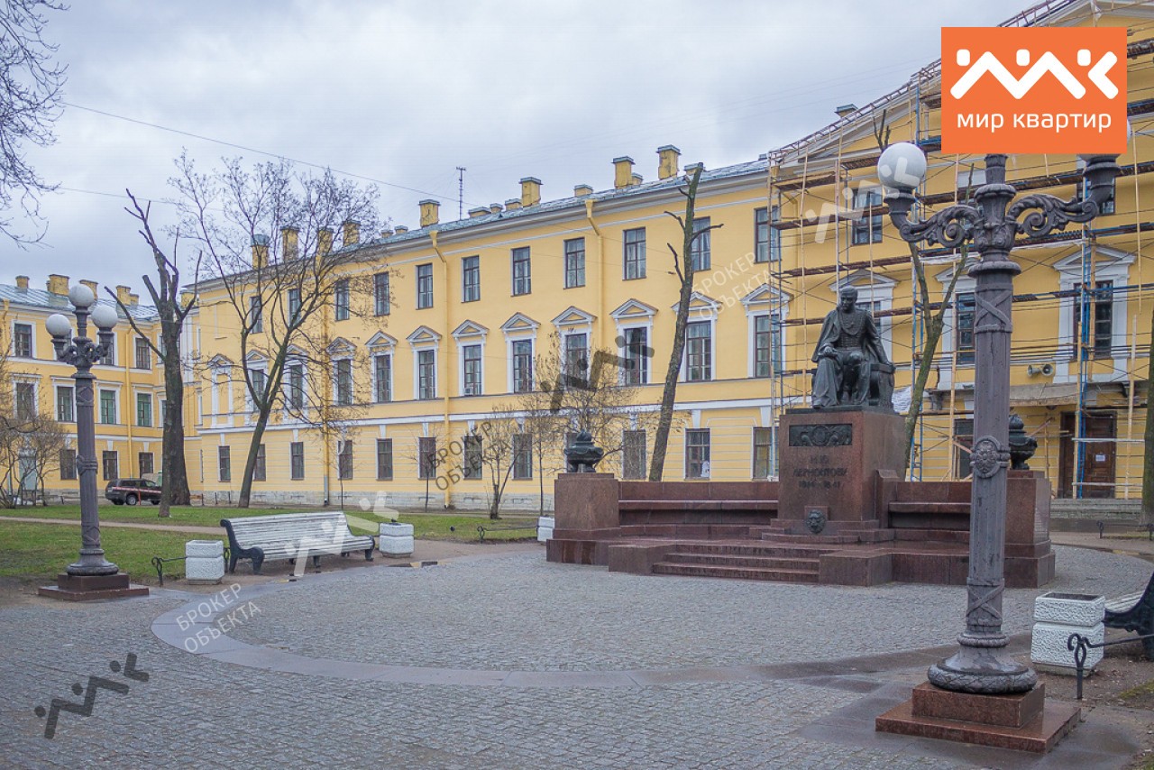 г. Санкт-Петербург, пр-кт. Лермонтовский, д. 55, лит. А-фасад здания