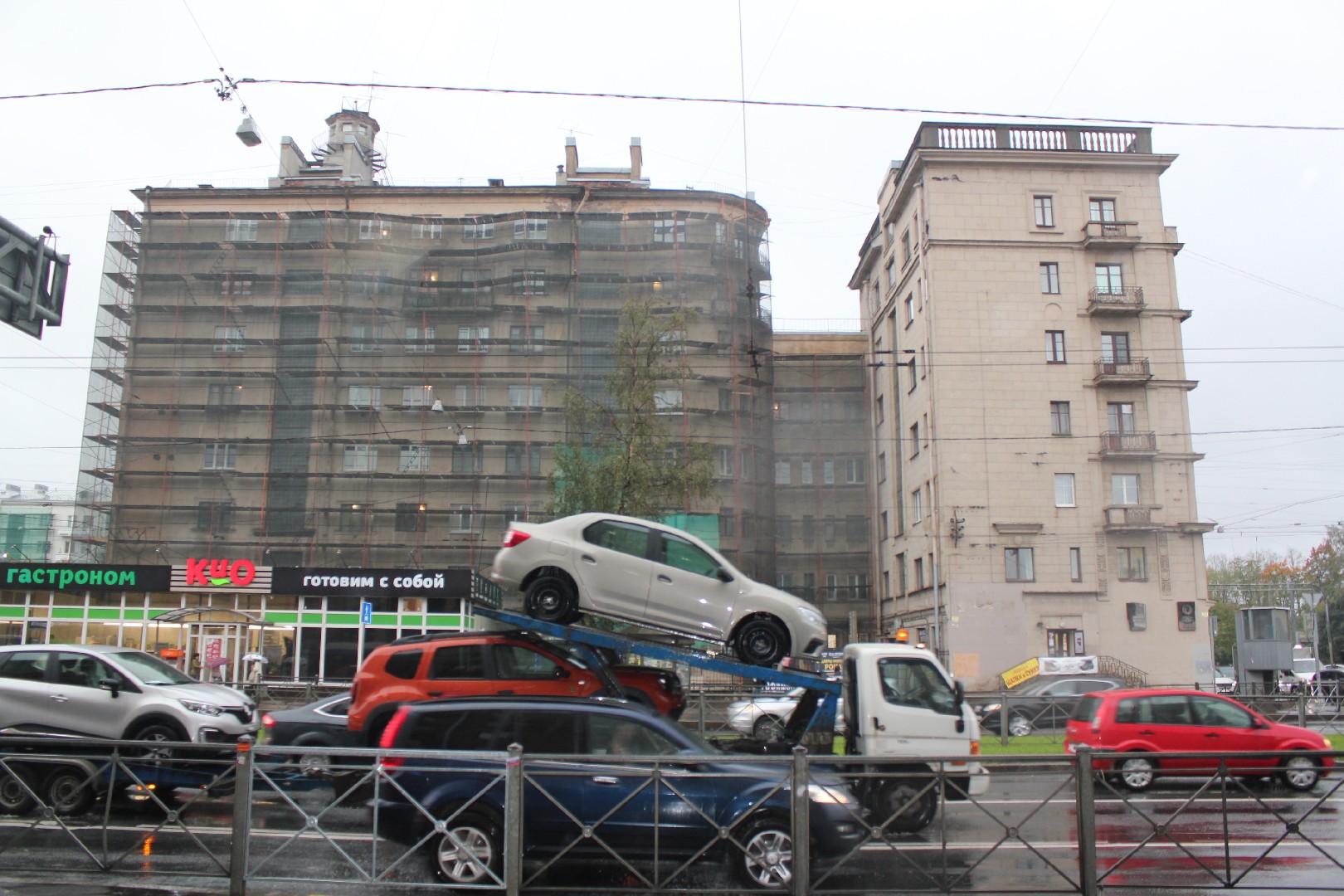 г. Санкт-Петербург, пр-кт. Лесной, д. 61, к. 1, лит. А-фасад здания