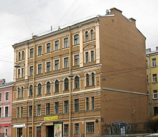 г. Санкт-Петербург, пр-кт. Лиговский, д. 75-77, лит. А-фасад здания