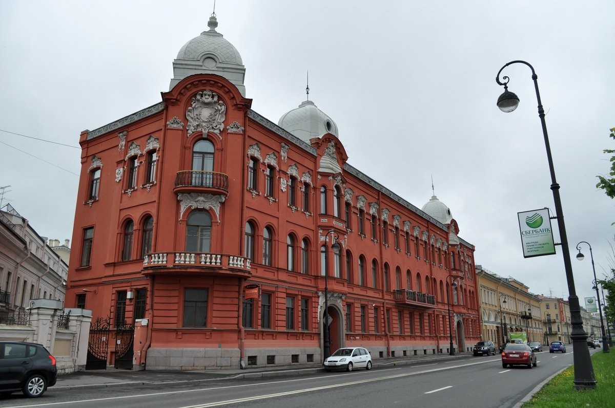 г. Санкт-Петербург, наб. Макарова, д. 12, лит. А-фасад здания