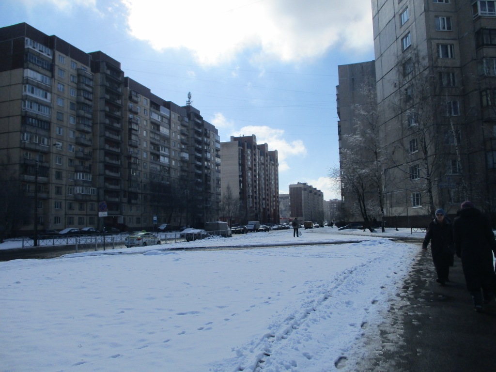 г. Санкт-Петербург, ул. Маршала Казакова, д. 38, к. 1, лит. А-придомовая территория