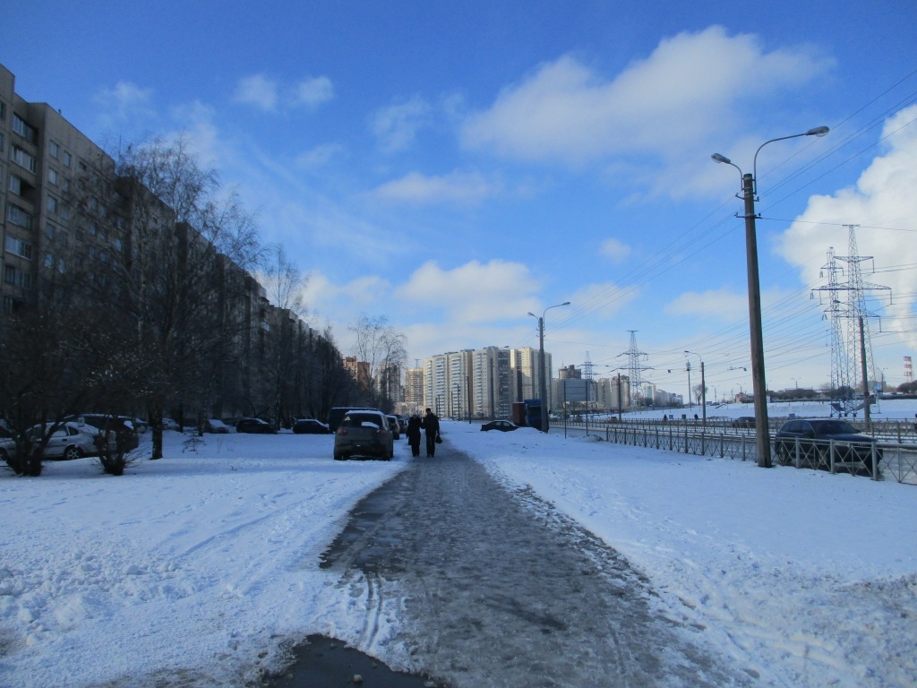 г. Санкт-Петербург, ул. Маршала Казакова, д. 38, к. 1, лит. А-придомовая территория