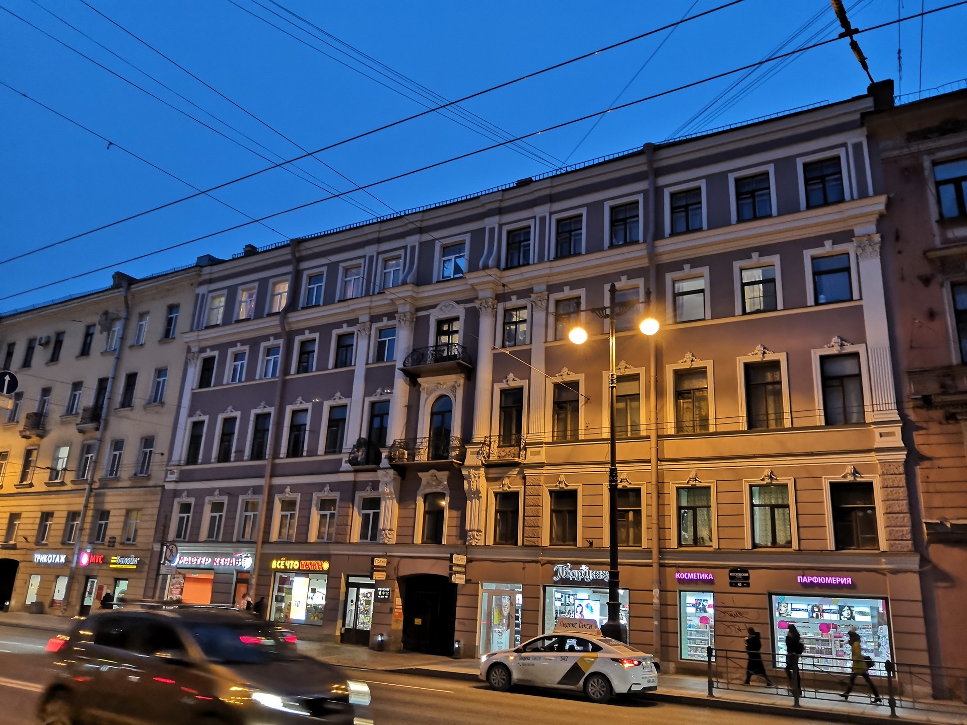 г. Санкт-Петербург, пр-кт. Московский, д. 40-фасад здания