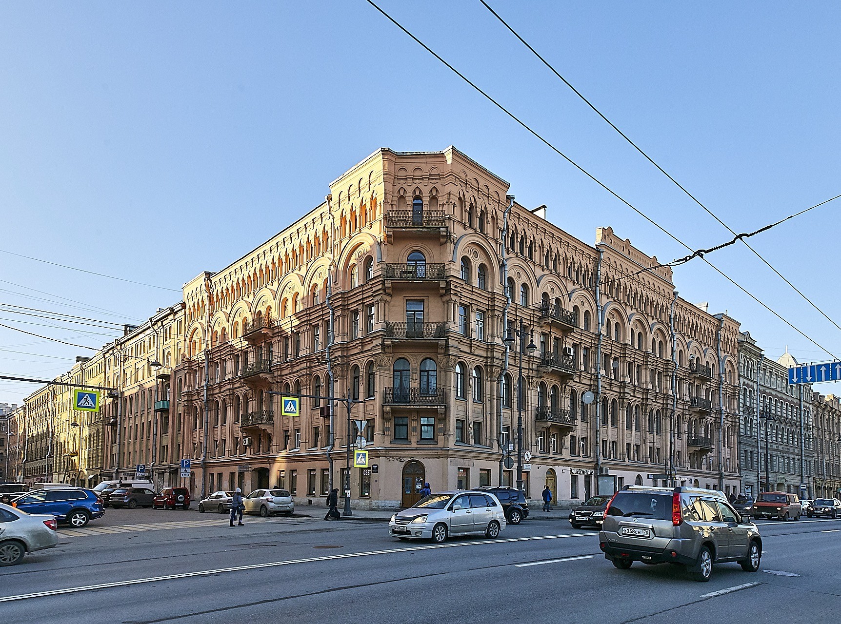 г. Санкт-Петербург, пр-кт. Московский, д. 61, лит. А-фасад здания