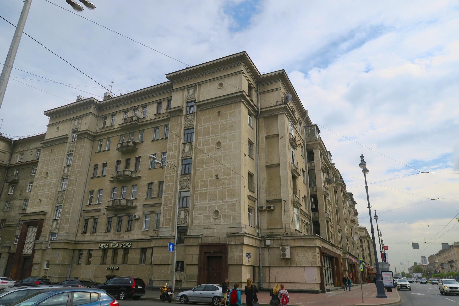 г. Санкт-Петербург, пр-кт. Московский, д. 206, лит. А-фасад здания