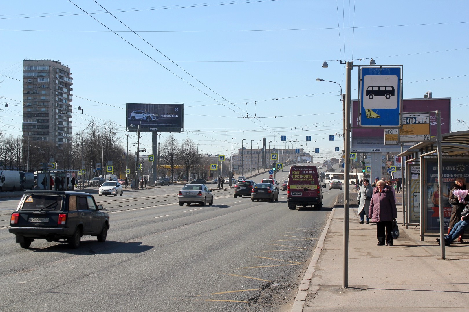 г. Санкт-Петербург, ул. Народная, д. 16-придомовая территория