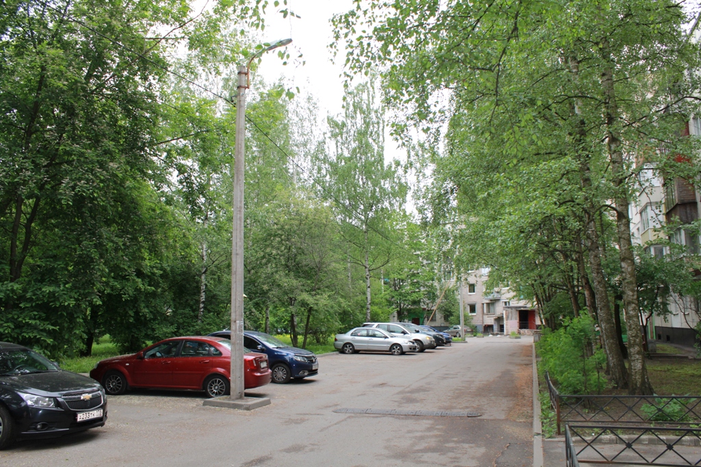 г. Санкт-Петербург, пр-кт. Народного Ополчения, д. 205-придомовая территория