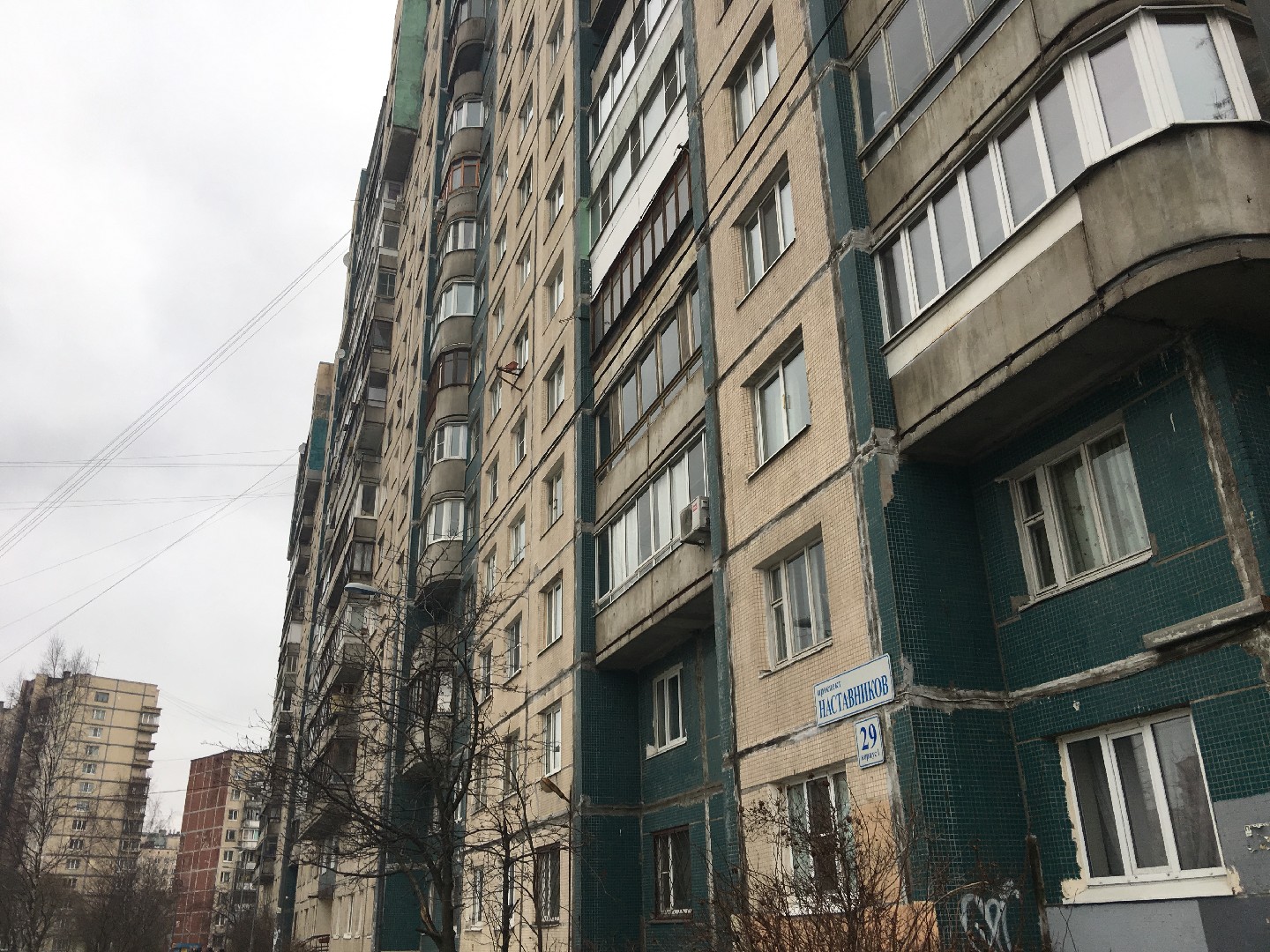 г. Санкт-Петербург, пр-кт. Наставников, д. 29, к. 1-фасад здания