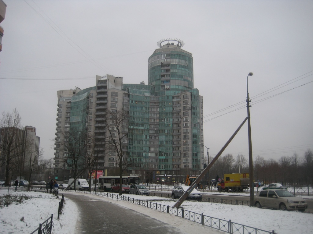 г. Санкт-Петербург, ул. Одоевского, д. 28-фасад здания